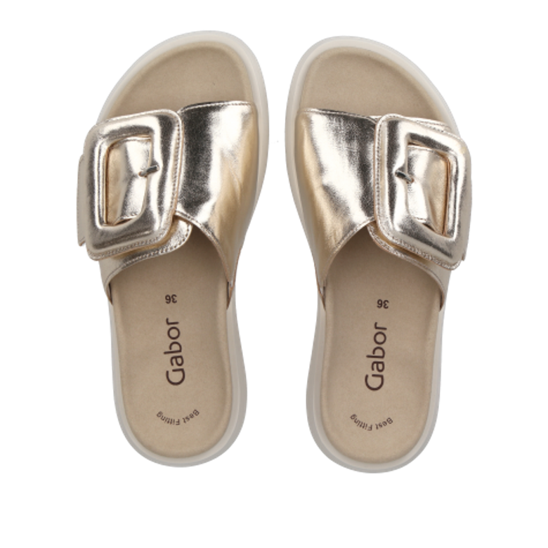 Gabor 43.751.62 sandals in gold