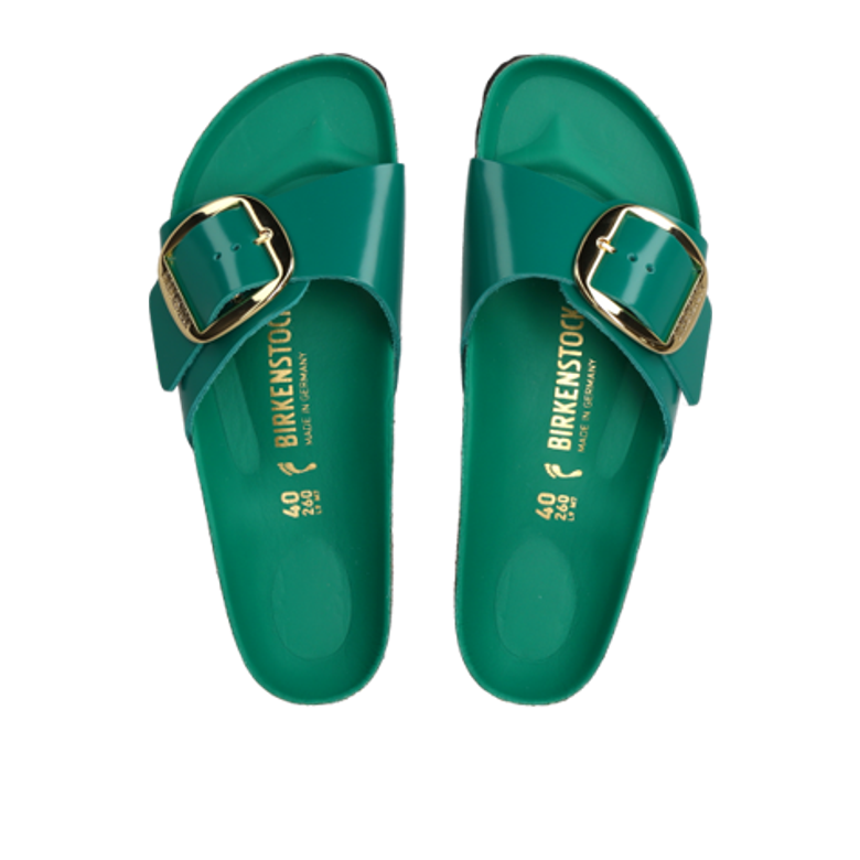 Birkenstock MADRID BIG BUCKLE sandals in green