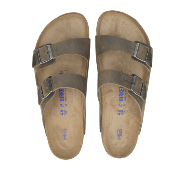 Birkenstock 1019313 ARIZONA SOFT FOOTBED sandals in green