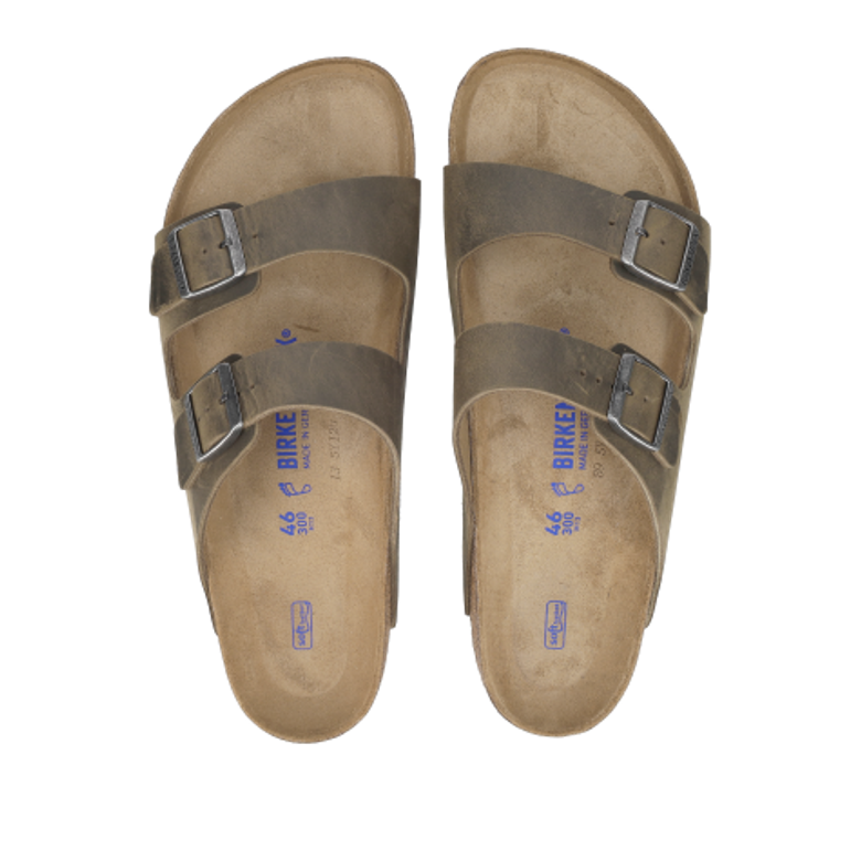 Birkenstock 1019313 ARIZONA SOFT FOOTBED sandals in green