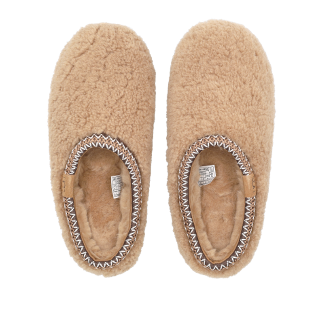 UGG TASMAN MAXI CURLY slippers in brown