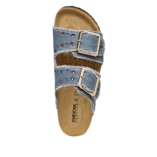 GEOX BRIONIA sandals in blue