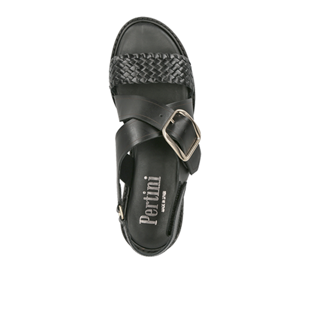 Pertini 23771 sandals in black