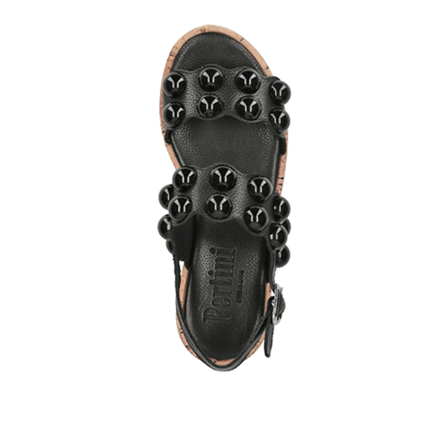 Pertini 30695 sandals in black