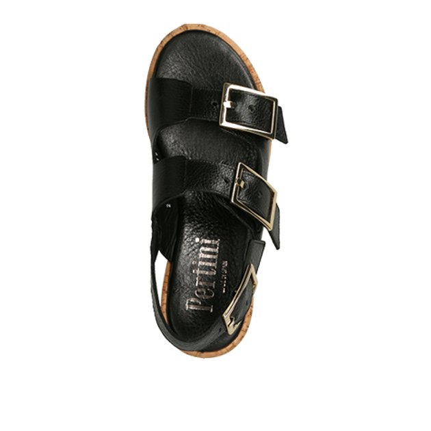 Pertini 16967 sandals in black