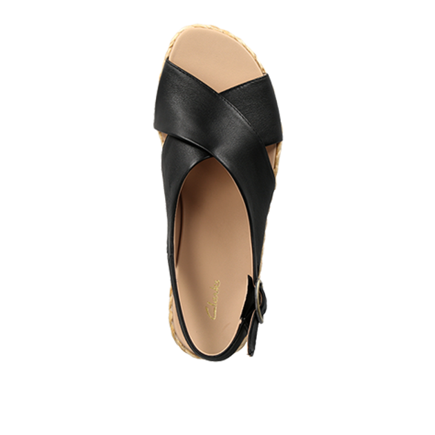 Clarks Kimmei Cross 26159107 4 sandals in black