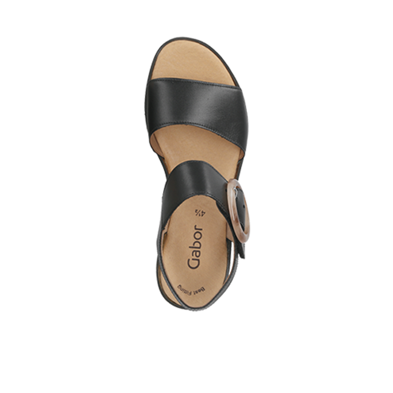 Gabor 24.550.27 sandals in black