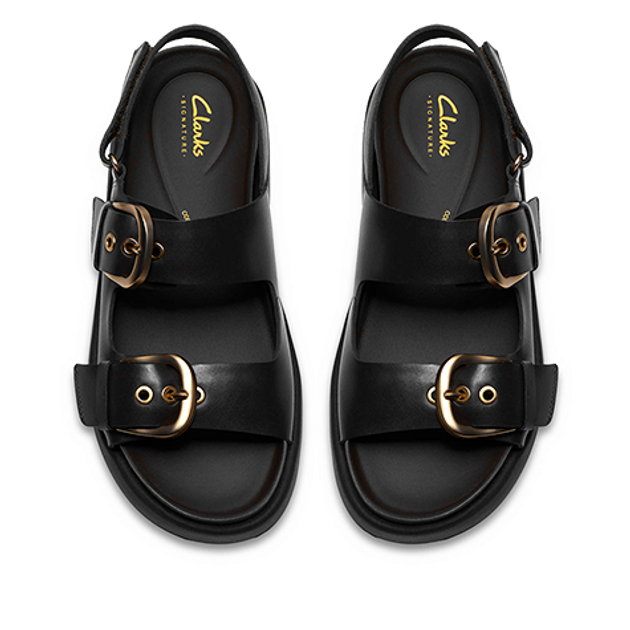 Clarks Aristella Bay 26185807 4 Sandals in black