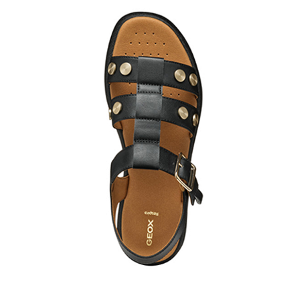 GEOX CAMALEI sandals in black