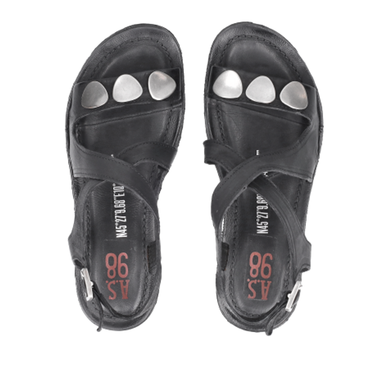 Airstep A16059 NERO sandals in black