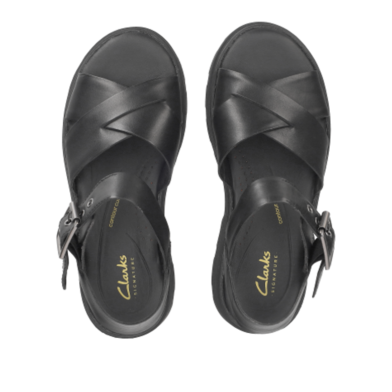 Clarks Orinoco3 Cross 26186091 4 sandals in black