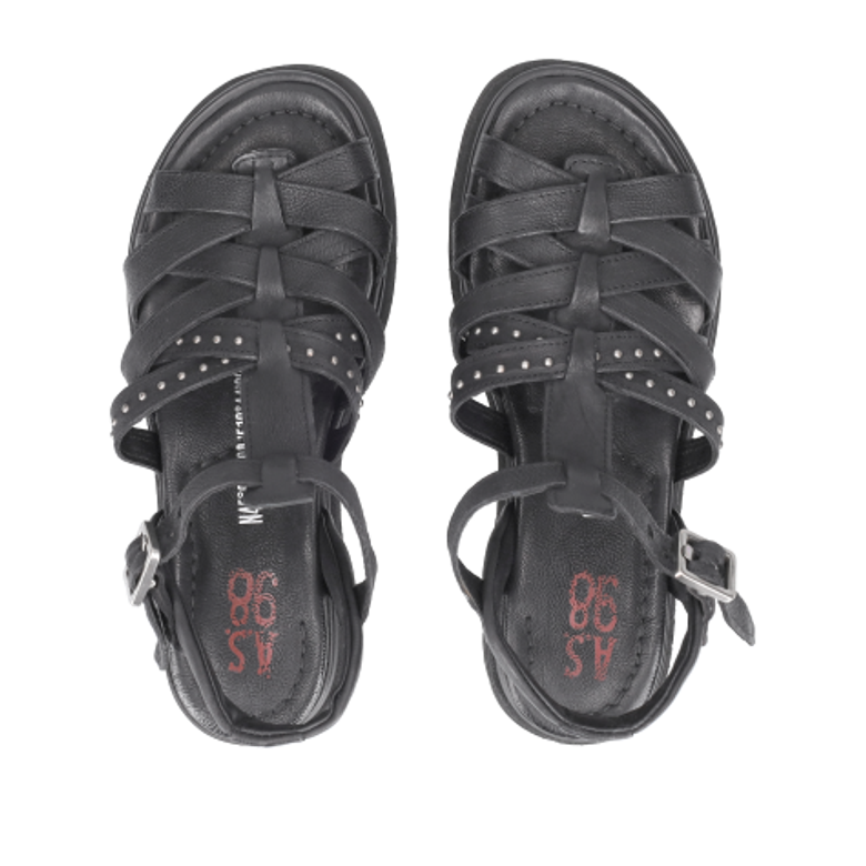 Airstep B60006 NERO sandals in black