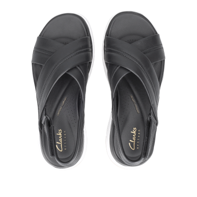 Clarks Tuscan Cross 26182233 4 sandals in black