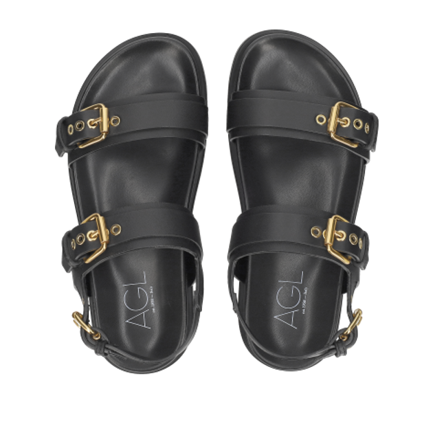 AGL CRISTINA sandals in black