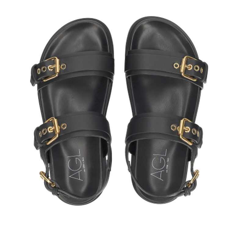 AGL CRISTINA sandals in black