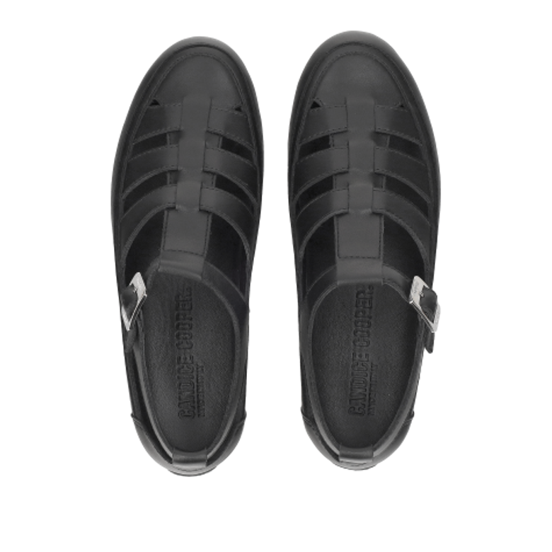 Candice Cooper 2016595.04.0A01 ROCK T-BAR Sandaletten in schwarz