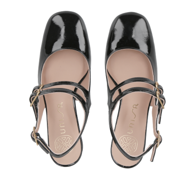 Unisa MILUCA_PA BLACK sandals in black