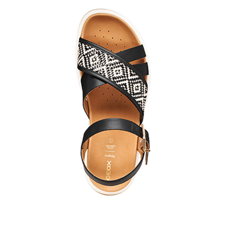 GEOX XAND sandals in black