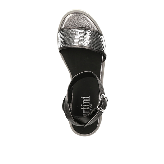 Pertini 15901 sandals in metallic