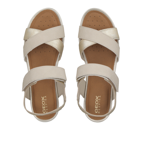 Geox white sandals sales