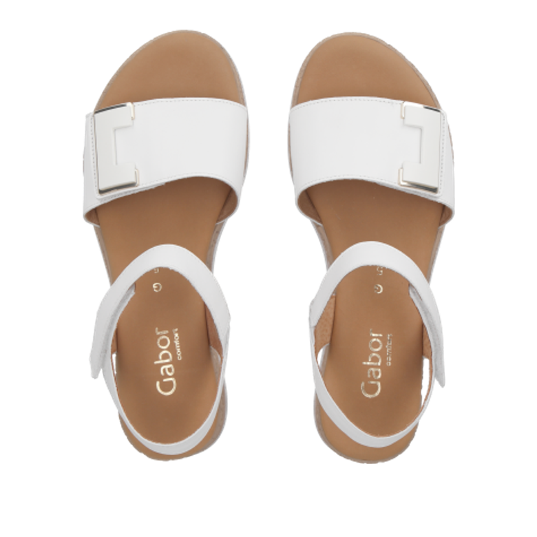 Gabor 42.700.50 sandals in white