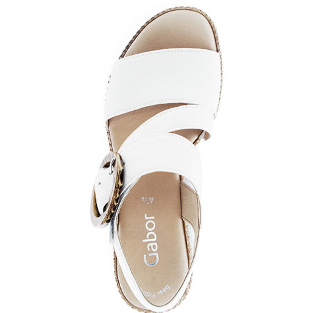 Gabor 4.770.20_6 sandals in white