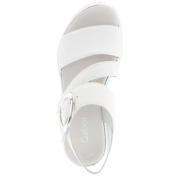 Gabor 4.627.20_6 sandals in white