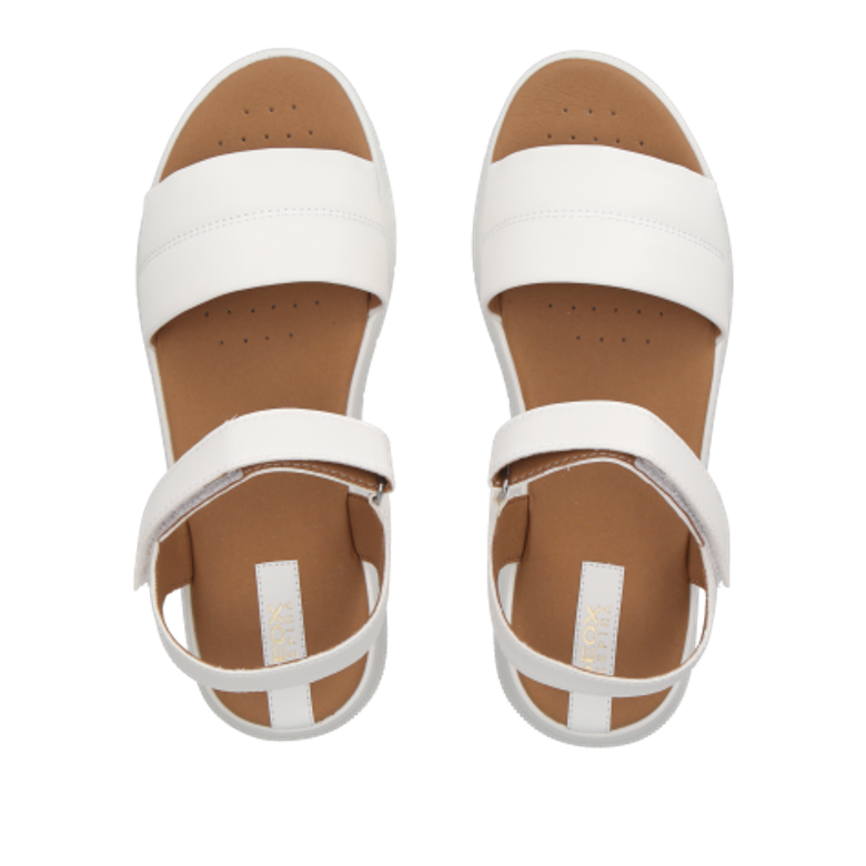 GEOX DANDRA sandals in white