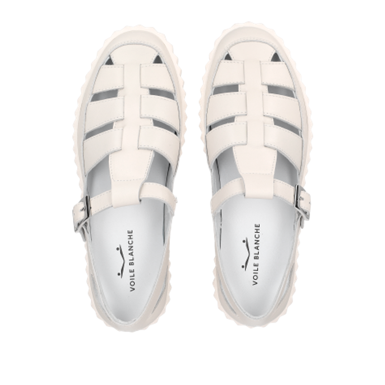 Voile Blanche SPIDY sandals in white