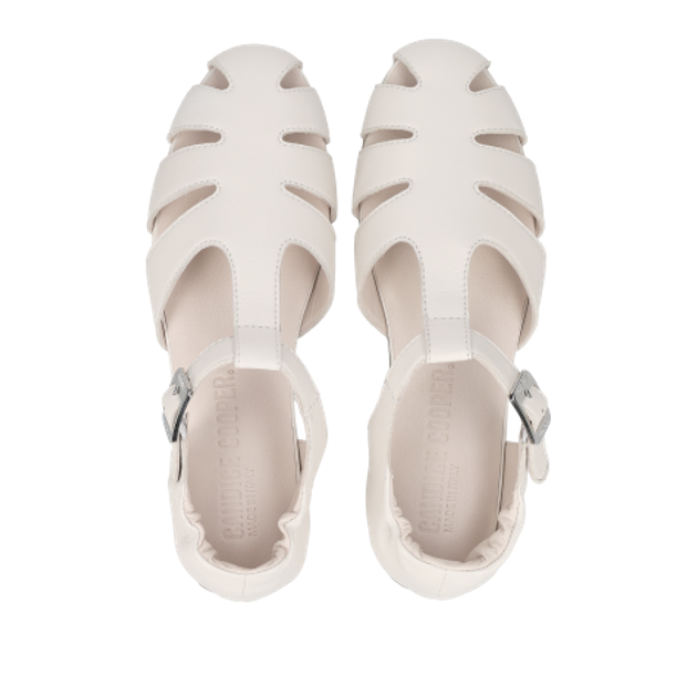 Candice Cooper 2019931.01.0N06 DANDY T-BAR Sandaletten in weiß