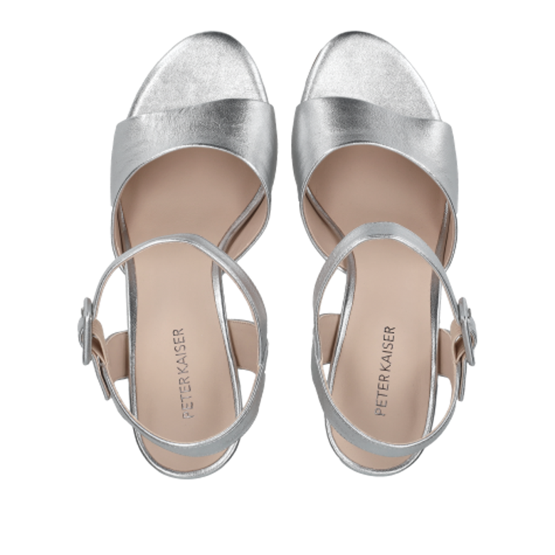 Peter Kaiser 78342 941 sandals in silver