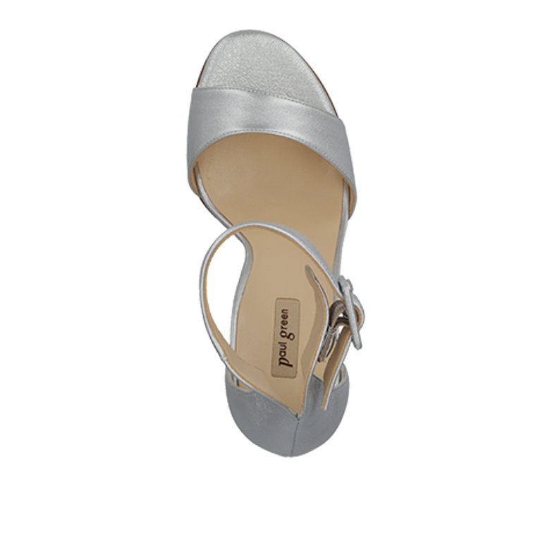 Paul Green 7582-083 sandals in silver