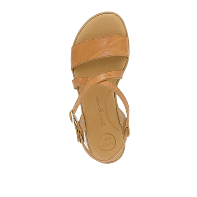 Paul Green 6223-009 sandals in brown