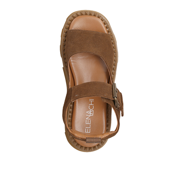 ELENAIACHI E3234 CACAO sandals in brown