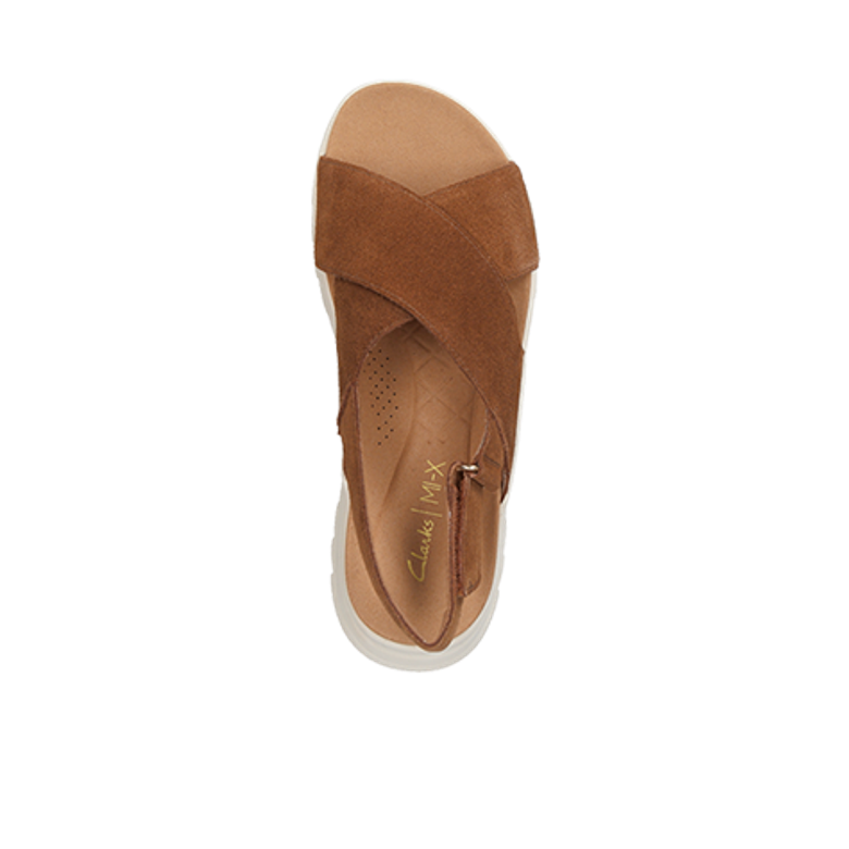 Clarks DashLite Wish 26171950 4 sandals in brown