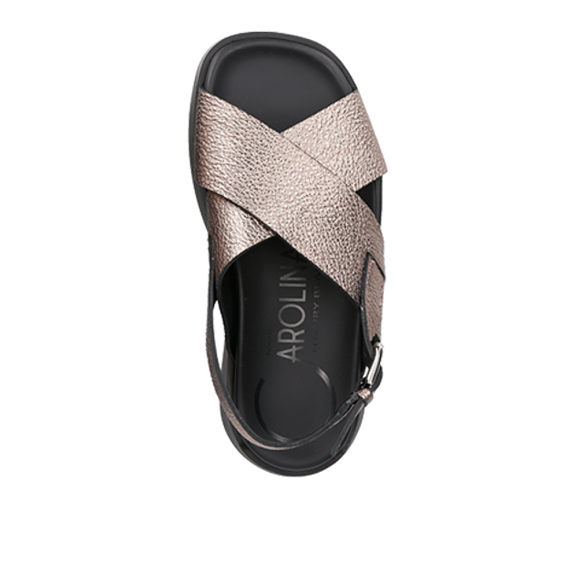 Donna Carolina 47.127.098-003 sandals in metallic