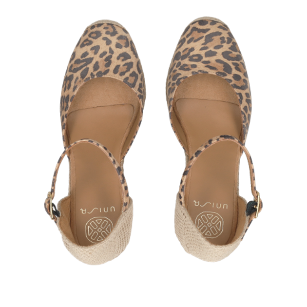 Unisa CACERES_LKD CANNELLE LEO sandals in brown