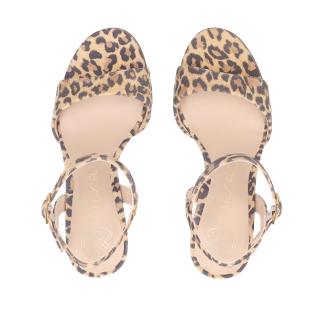 Unisa NAHIA_LKD CANNELLE LEO sandals in brown