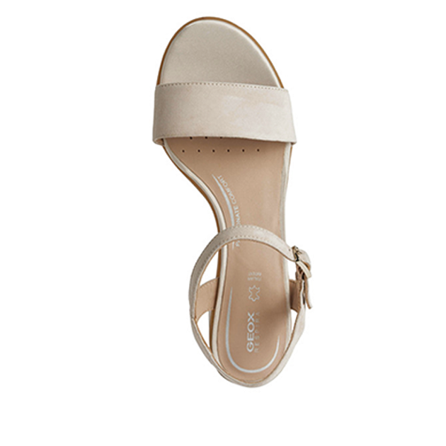 GEOX AURELY sandals in beige