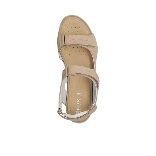 GEOX VEGA sandals in beige