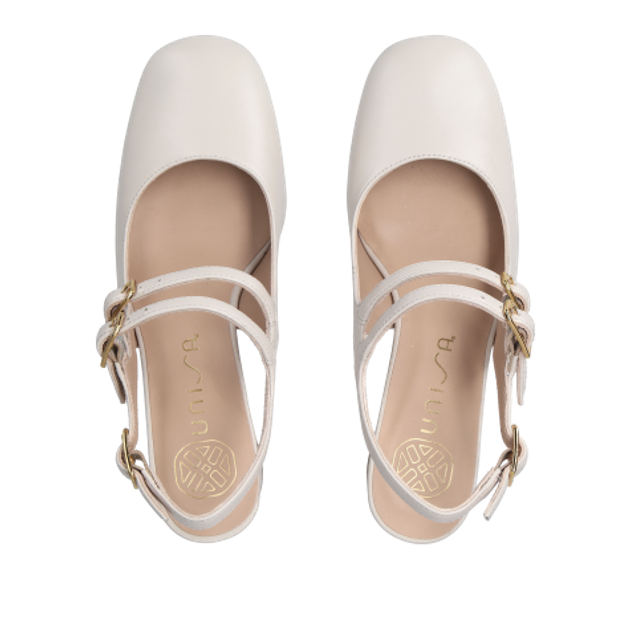 Unisa MILUCA_NTO IVORY sandals in white