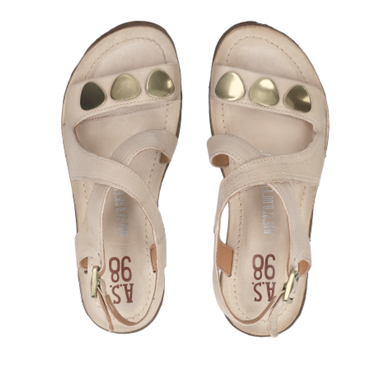 A.S.98 A16059 BEACH sandals in beige