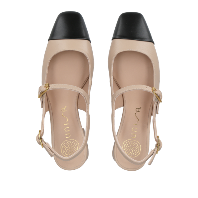 Unisa LUMIS_NTO SKIN/BLK sandals in beige