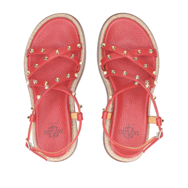 Truman's 4146 204 ROSSO sandals in red