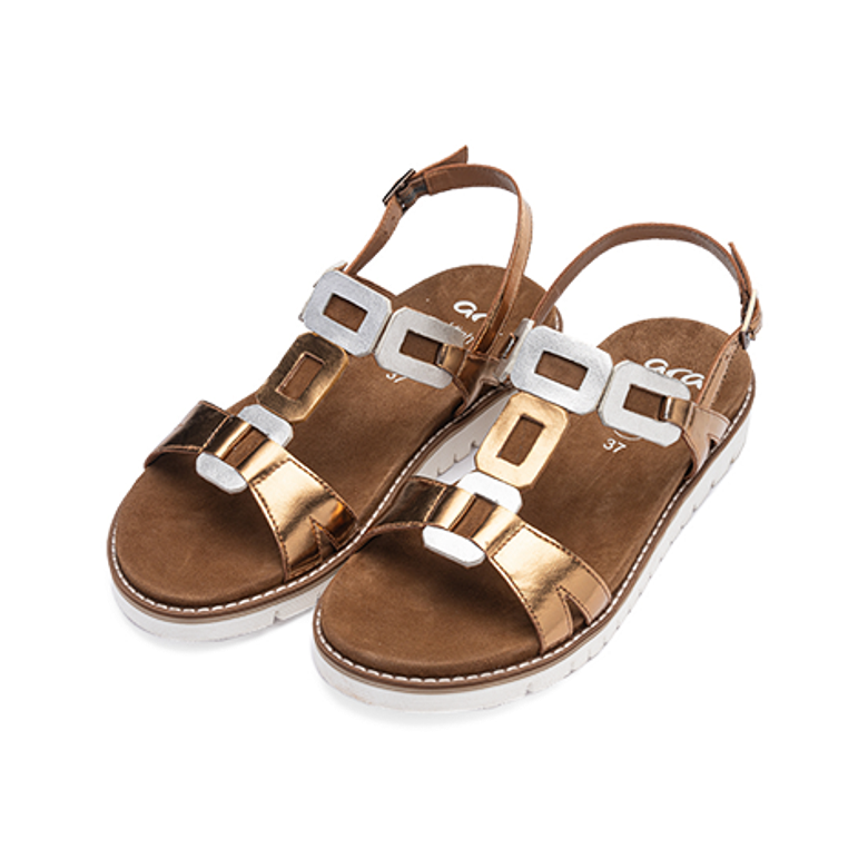 Ara 28136-08 KENT-SPORT-S sandals in gold