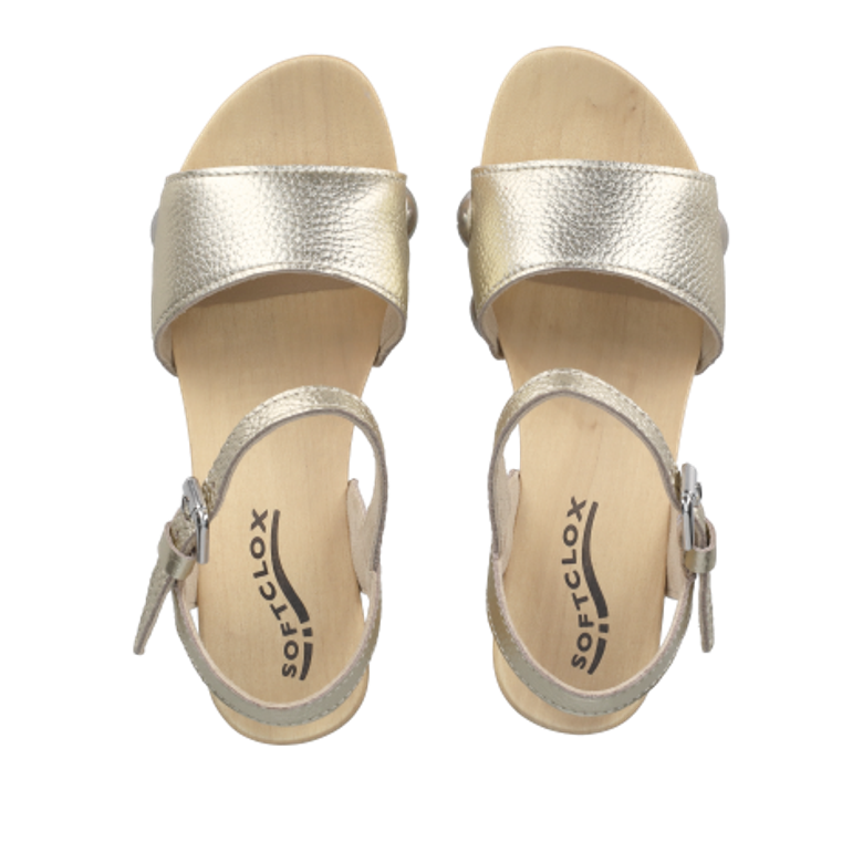 Softclox S3337 26 EILYN sandals in gold