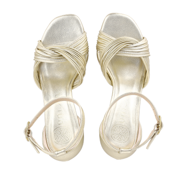 Unisa SELENA_LMT PLATINO Sandaletten in gold