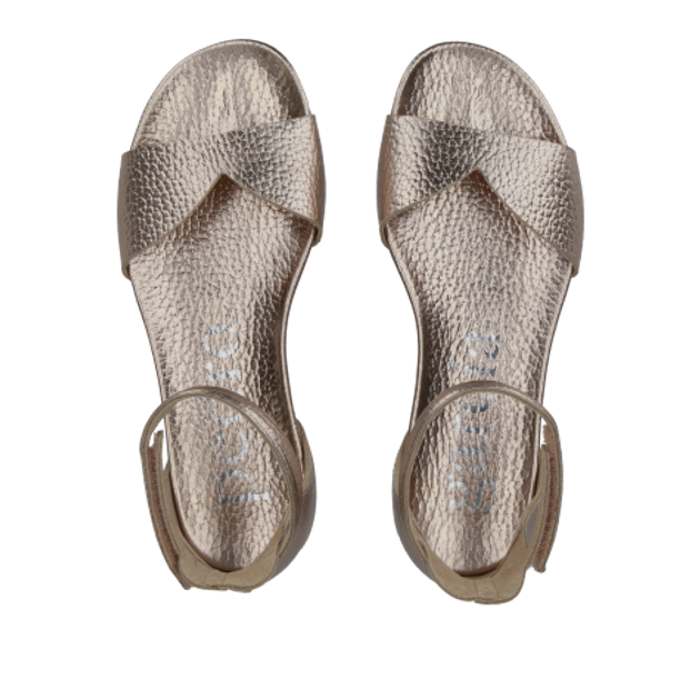 Pedro Garcia JELA ROSE GOLD sandals in gold