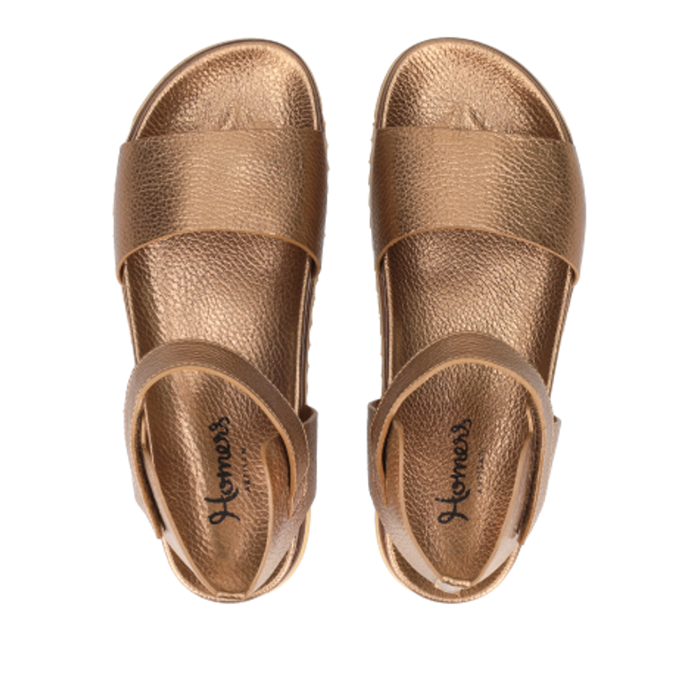 Homers 21753 BIO sandals in gold