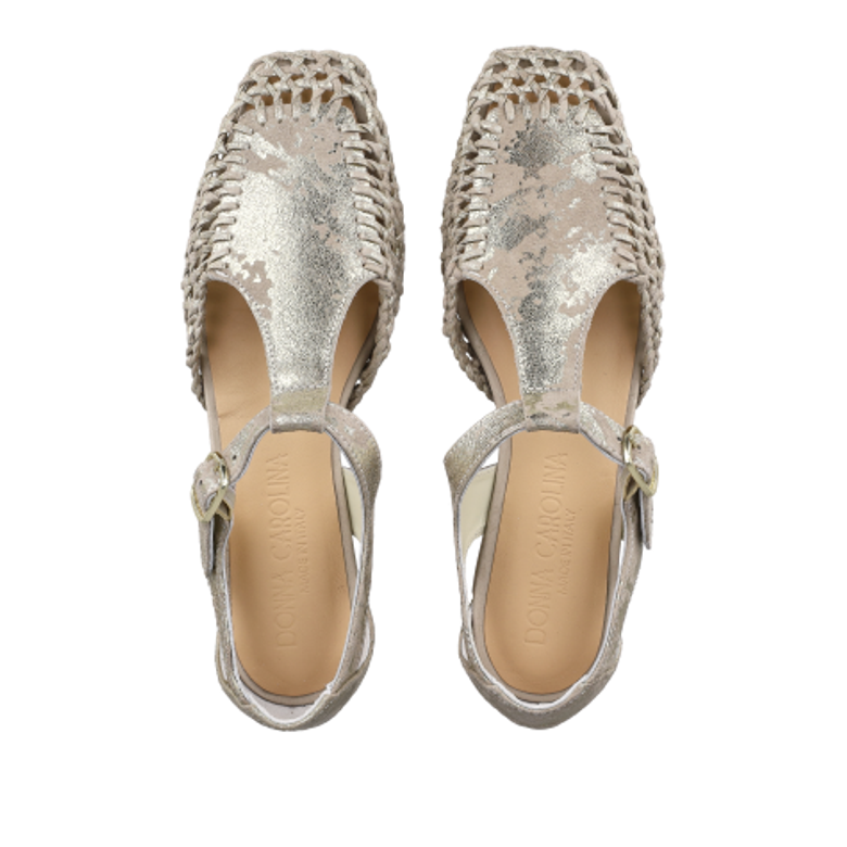 Donna Carolina CLESSIA WEB 57.709.021-002 Sandaletten in gold